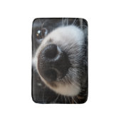 Tapis De Bain Collie Bordure Cute Nez Closeuse (Devant (Vertical))