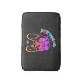 Tapis De Bain Collier coeur pour Bouledogue Français (Devant (Vertical))