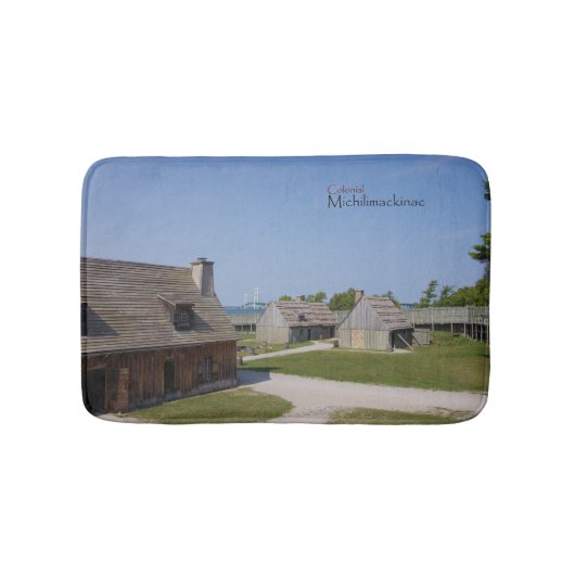Tapis de bain colonial Michilimackinac (Devant)