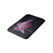 Tapis De Bain Colonne rose intense - Fleur de fond (Angle)