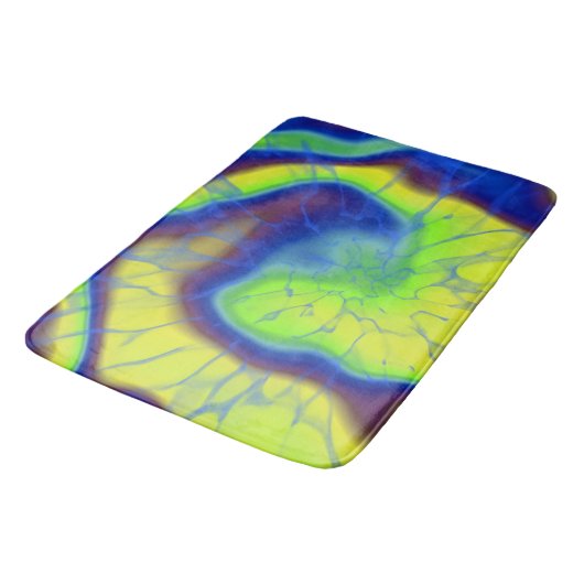 Tapis De Bain Coloré cravate (Angle)