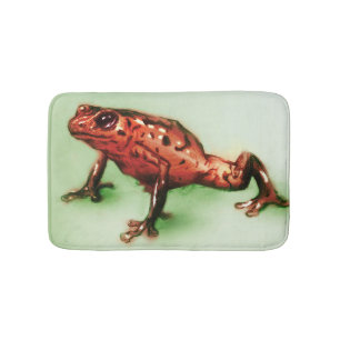 Tapis de bain coloré illustré - Grenouille