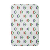 Tapis de bain coloré Tulip (Devant (Vertical))