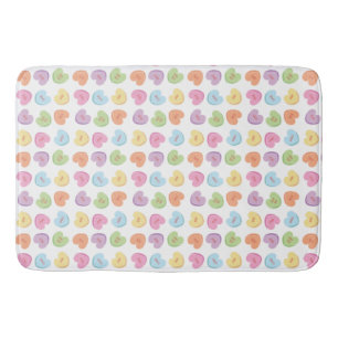Tapis De Bain Colorée Valentine Candy Coeurs Dessous de verre d