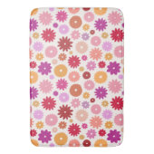 Tapis De Bain Colorful Blooms Pattern (devant Vertical)