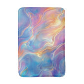 Tapis De Bain Colorful opal swirly flowing marble texture (Devant (Vertical))