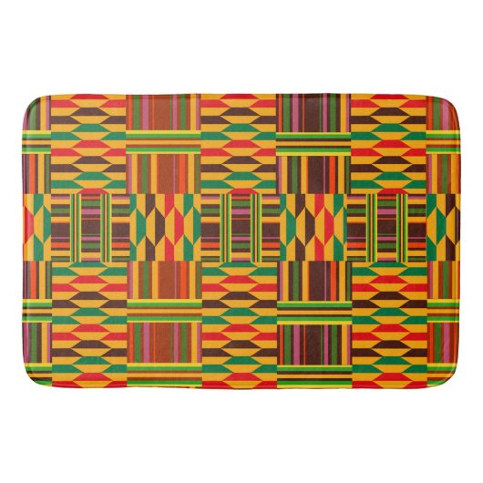 Tapis De Bain Colourful kente (Devant)