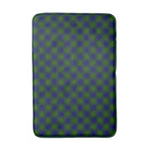 Tapis De Bain Colquhoun tartan bleu vert plaid (Devant (Vertical))