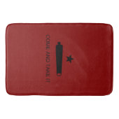 Tapis De Bain Come & Take It ! Flag de Texas State (Devant)