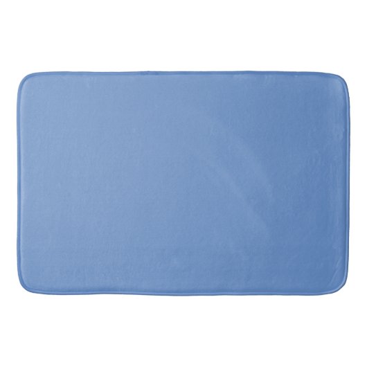 Tapis De Bain Comflower Blue #6B95D0, Cold Purple (Devant)