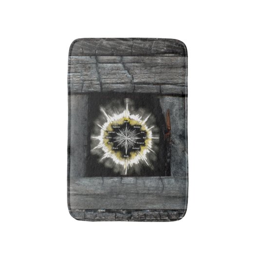 Tapis De Bain Compas spirituel (Devant (Vertical))