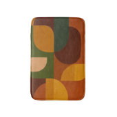 Tapis De Bain Composition Abstraite de Style Mid-Century Modern (Devant (Vertical))