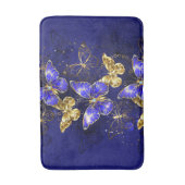 Tapis De Bain Composition avec papillons Sapphire (Devant (Vertical))