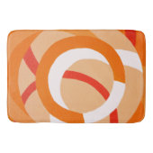Tapis De Bain Composition no 43 - Monochrome orange (Devant)