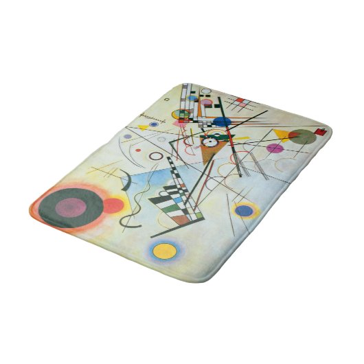 Tapis De Bain Composition VIII par Wassily Kandinsky (Angle)