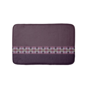 Tapis De Bain Concepteur pourpre foncé