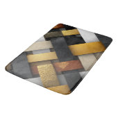 Tapis De Bain Conception abstraite (Angle)