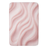 Tapis De Bain Conception Abstraite Crème Rose (devant Vertical)
