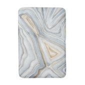 Tapis De Bain Conception abstraite en marbre gris (Devant (Vertical))