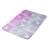 Tapis De Bain Conception Abstraite rose violet 45 (Angle)