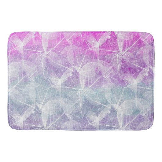 Tapis De Bain Conception Abstraite rose violet 45 (Devant)