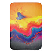 Tapis De Bain Conception cardiaque (devant Vertical)