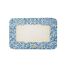 Conception d'aquarelle fixe portugaise Azulejo