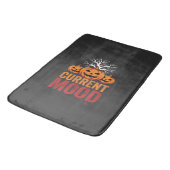 Tapis De Bain Conception d'arbre de citrouille d'humeur actuelle (Angle)