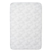 Tapis De Bain conception d'art linéaire (devant Vertical)