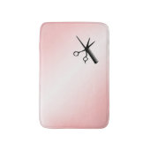 Tapis De Bain Conception de Beautician Rose (Devant (Vertical))