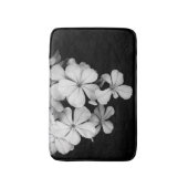 Tapis De Bain Conception de carte postale noir et blanc (Devant (Vertical))