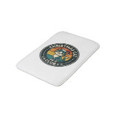 Tapis De Bain Conception de chat de Noël - Club de chat de Noël (Angle)