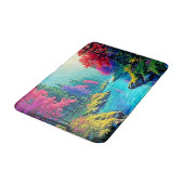 Tapis De Bain Conception de chemin forestier onirique de la rivi (Angle)
