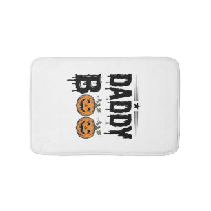 Tapis De Bain Conception de chemise de citrouille Halloween vint