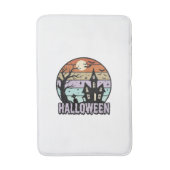 Tapis De Bain Conception de chemise de maison hantée Halloween v (Devant (Vertical))