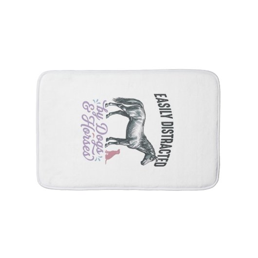 Tapis De Bain Conception de chemise facilement distrait par les (Devant)