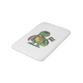 Tapis De Bain Conception de chemise vectorielle de dinosaure de (Angle)
