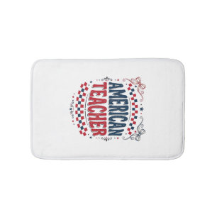 Tapis De Bain Conception de chemise vintage patriotique pour ens