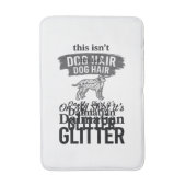 Tapis De Bain Conception de citation de cheveux de chien drôle d (Devant (Vertical))