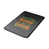 Tapis De Bain Conception de commerce de bonbons de sœur d'Hallow (Angle)