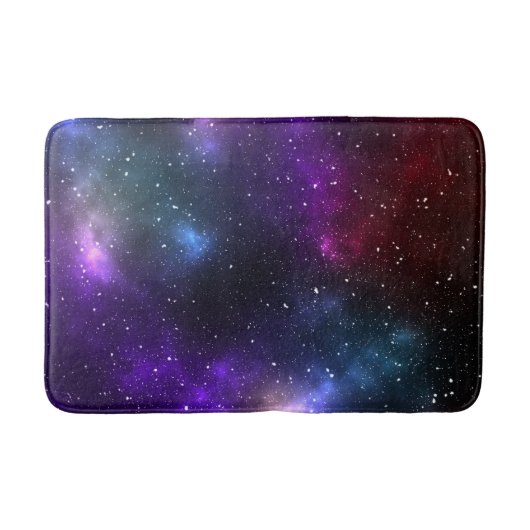 Tapis De Bain Conception de constellations de l'espace cosmique (Devant)