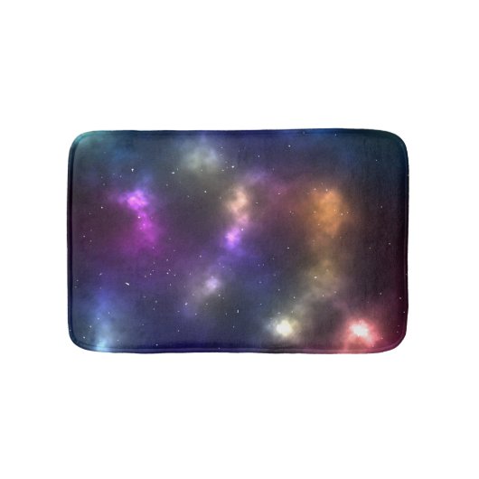 Tapis De Bain Conception de constellations de l'espace cosmique (Devant)
