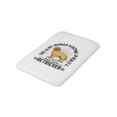 Tapis De Bain Conception de costume de citrouille d'Halloween de (Angle)