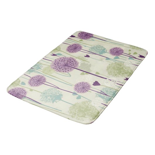 Tapis De Bain Conception de Dandelion été (Angle)