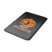 Tapis De Bain Conception de dunk de basket-ball Halloween citrou (Angle)
