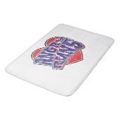 Tapis De Bain Conception de fans de courses en colère v2 (Angle)
