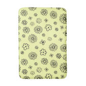 Tapis De Bain Conception de fleurs (Devant (Vertical))