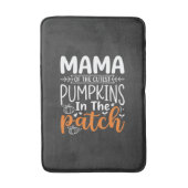 Tapis De Bain Conception de Halloween Mama Pumpkins Patch_1 (Devant (Vertical))