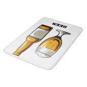 Tapis De Bain Conception de la bière artisanale (Angle)