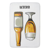 Tapis De Bain Conception de la bière artisanale (devant Vertical)